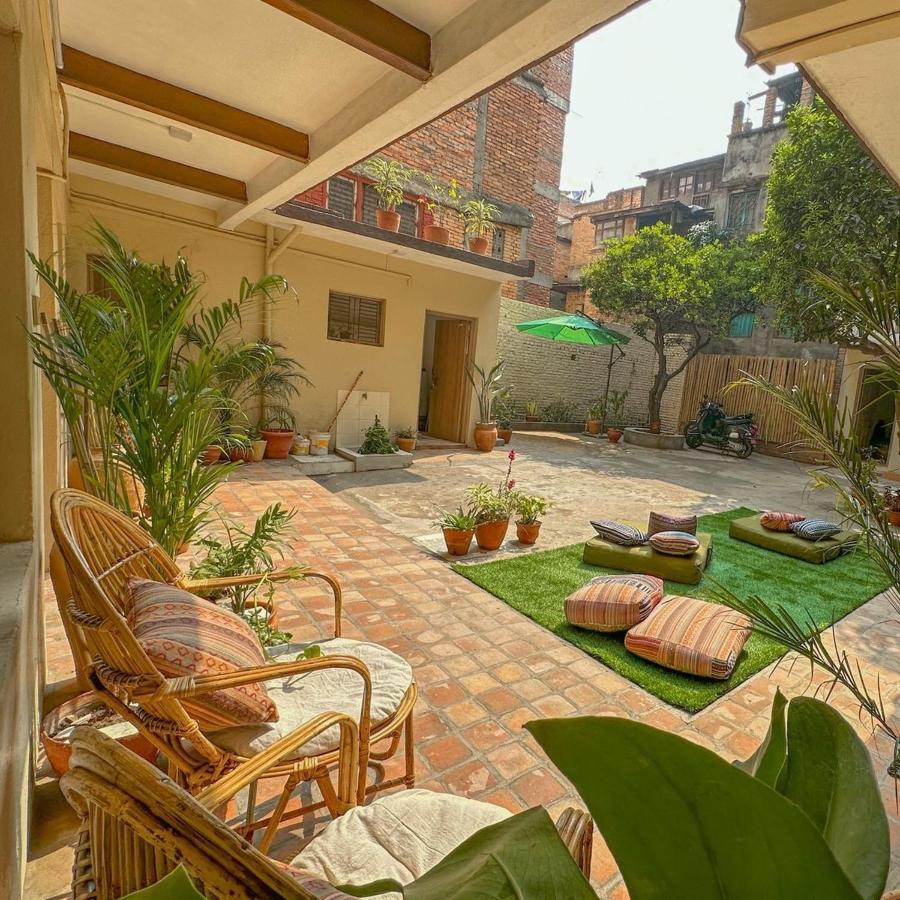 The Melo Pomelo Courtyard. Apartment Kathmandu Luaran gambar