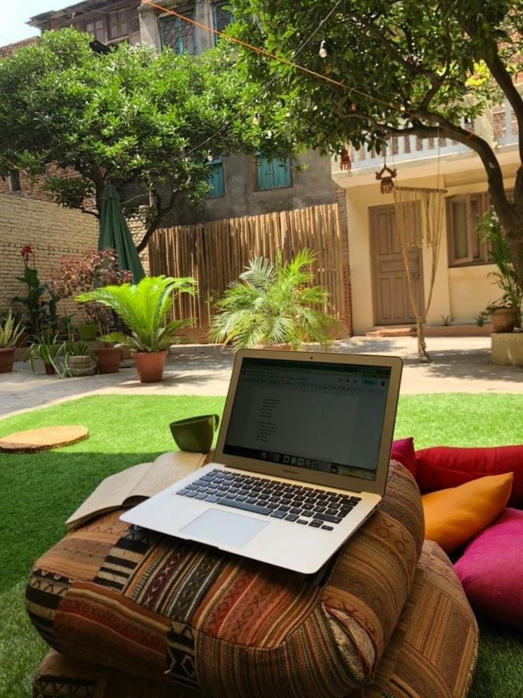 The Melo Pomelo Courtyard. Apartment Kathmandu Luaran gambar
