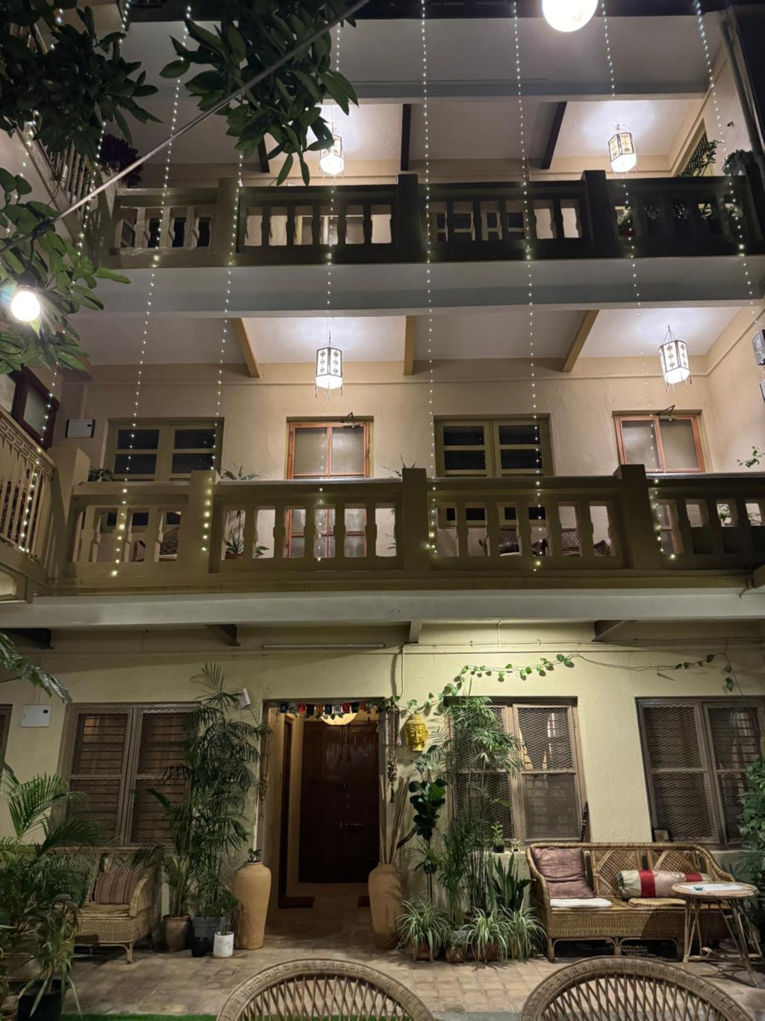 The Melo Pomelo Courtyard. Apartment Kathmandu Luaran gambar